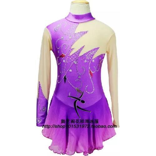 Adult Figure Skating Dresses Graceful New Brand Custom Ice Skating Dresses For Competition DR4391