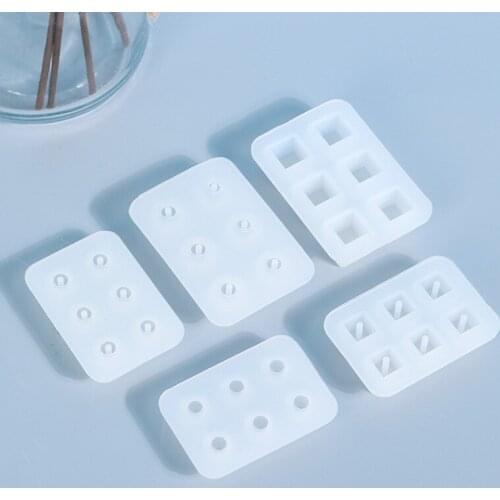 Silicone Molds Spherical Bracelet Diamond Beads Crystal Epoxy Resin Mold Pendant Casting DIY Crafts Necklace Jewelry Making Tool