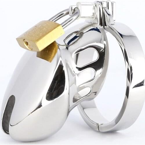316L stainless steel Cock Super small Cage male chastity Device Bndage Fetish Device Penis ring cock cage sex toy 001