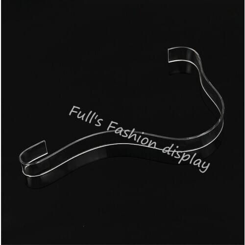 Fashion womens Sandal display stand Clear Acrylic Shoe Display Rack Stand Shoe Holder Shoe Support For Womens Shoe Store 10pcs