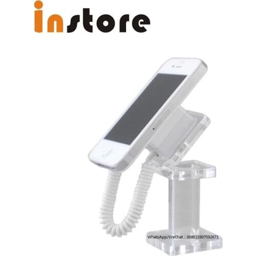 50 Pcs Retracted Acrylic Mobile Phone Display Stand Dummy Cell Phone Security Anti-Theft Pull Box System For Retail Shop Exhibit
