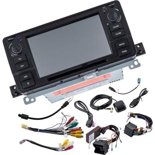7" Car Stereo Radio Sat Nav DAB+ DVD Player For BMW 3 Series E46 1998-2001 (Old 17-Pin connector)