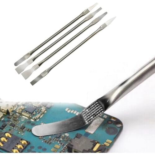 8Pcs/Set IC Repair Thin Blade CPU Metal Remover Burin Piratical Repair Hand Tool for Phone IC Chip Repair Computer CPU Tools
