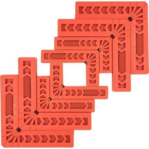 8Pcs Positioning Squares For Woodworking, 90 Degree Corner Right Angle Clamps Carpenter Corner Clamping Square Tool