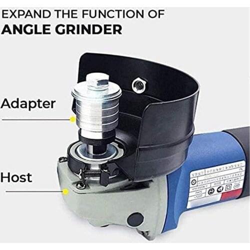 M10/M14 Angle Grinder To Grooving Machine Adapter Angle Grinder Polisher M10 M14 Adapter For Angle Grinder High Hardness Adapter