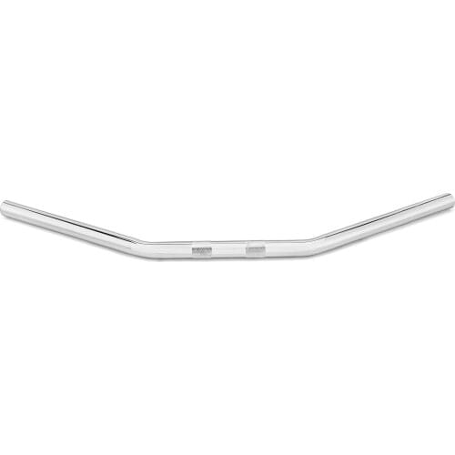 Motorcycle Accessories Universal For Harley-Davidson Honda Yamaha Suzuki Kawasaki 0" Rise Triple Chrome Drag Bar Seamless Pipe