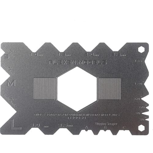 Alexen Model AJ0060 Angle Scraper for Gundam and Military Model Kits