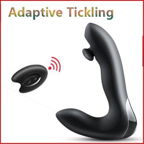 Remote Control Anal Plug Vibrator Tickling Prostate Massager For Men Masturbator Vibrating Butt Plug Adult Erotica Sex Toys 18