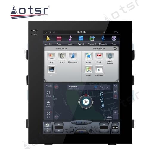 For Porsche Macan 2014 - 2017 PX6 Android 9 4+64GB Car Radio Multimedia Player Vertical Screen Auto GPS Navigation DSP CARPLAY