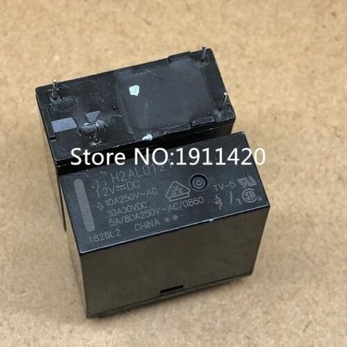 Free shipping 50pcs/lot H2AL012T 12VDC 10A DIP-4 12V Best quality