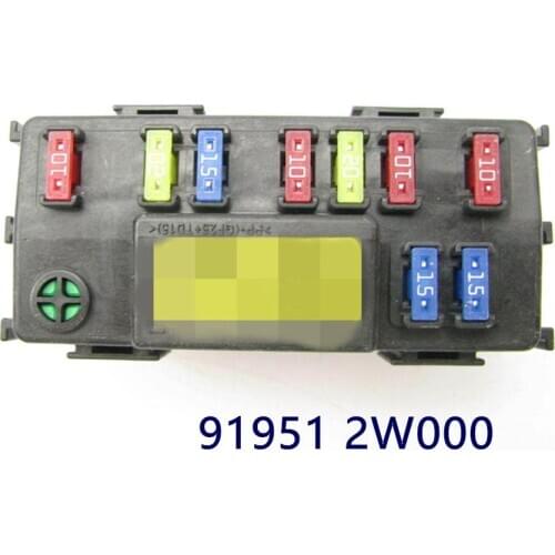 Fuse Box Engine Module System for hyundai Santa Fe 2013-2018 919512W000 91951 2W000