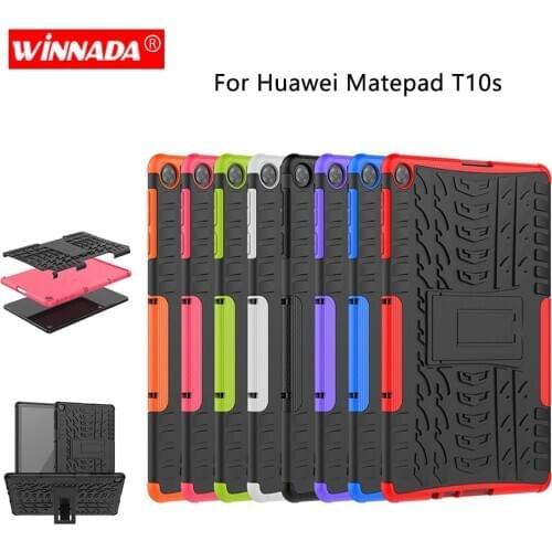 For Huawei MatePad T10S case AGS3-W09 AGS3-L09 Tablet armor TPU+PC Shockproof Stand Cover for Huawei Matepad T 10s T10 AGS3-AL00