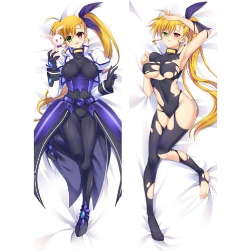 Japanese Coscase Anime ViVid Strike! Vivio Takamachi Einhard Stratos hugging Body pillowcase Dakimakura pillow cover
