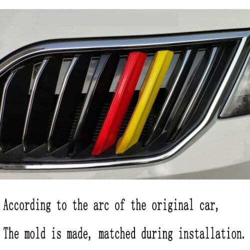 For Skoda Rapid Spaceback 2018 2019 2020 ABS Front Grille Trim in 3 Colors Car Styling Exterior Accessories