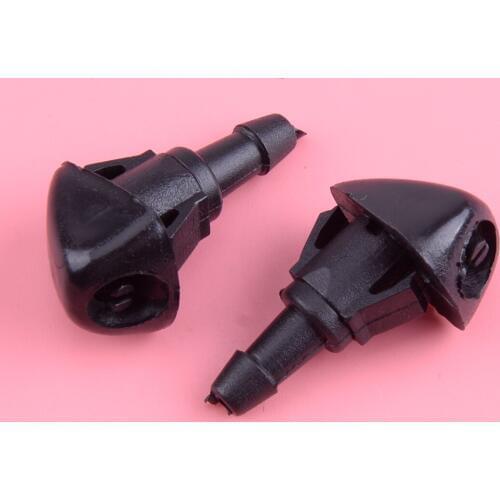 DWCX 2Pcs Car Front Windscreen Washer Jet Spray Fit for Honda Civic Accord Jazz Fit City Acura TSX