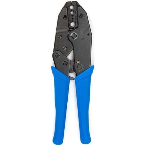 Coaxial cable ratchet terminal crimping tool BNC audio cable 5 hole hexagonal cold compression tool crimping tool