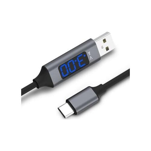 Intelligent digital display data line USB Cable For Apple, Tablet, Huawei, Xiaomi, Samsung and other devices