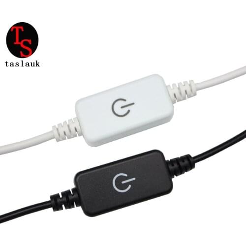 Itouch LED dimmer DC12V-24V/4A Black or White for Single color Led strip 1pcs touch switch on/off dimmer