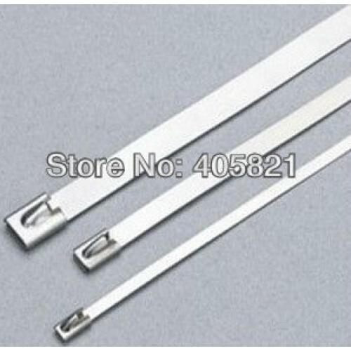 Best quality 4.6*100 4Inches Stainless steel cable tie MAX bundle dia 22 mm100pcs/bag Free shipping