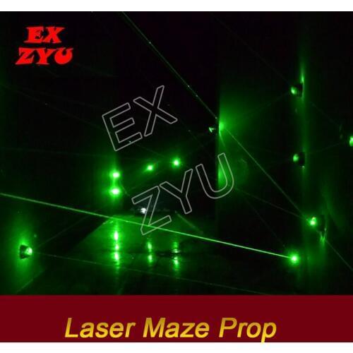 Laser Maze Prop Escape Room Game Cross the laser array without touching the lasers to win chamber room