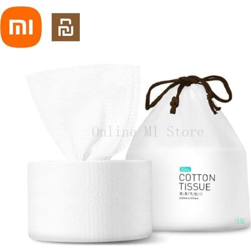 Xiaomi Youpin Jiezhi Disposable Cotton Tissue Roll Type Pure Cotton Face Towel Soft Skin Makeup Cleaning for Baby and Couple