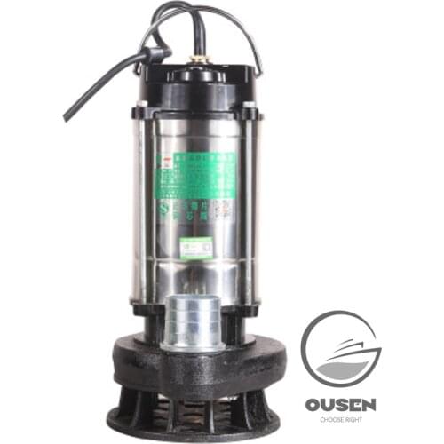 220V Stainless Steel Submersible Pump/agricultural Pumping Garden Tools Underwater Sewage Self-priming Pump Drainage Irrigation