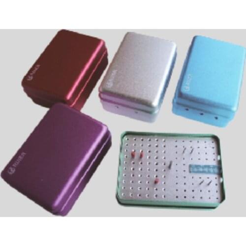 Dental B006a 120 Holes Autoclavable Box with Ruler