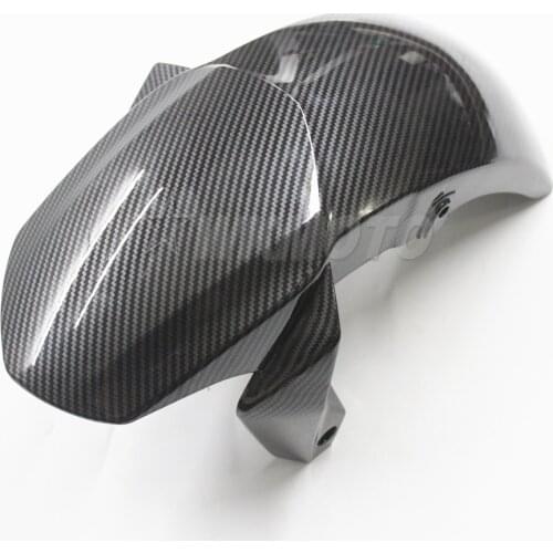Carbon Fiber Fairing Front Fender Tire Mudguard Fit For Kawasaki ER6N ER-6N 2012 - 2016 Ninja 650R ER 6N