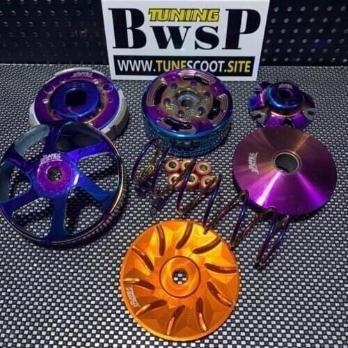 Clutch kit for GY6 125 150 KYMCO 157QMB 157QMJ 152QMI LF150T LIBERTY racing set tuning variator bell pads spin spring magneto