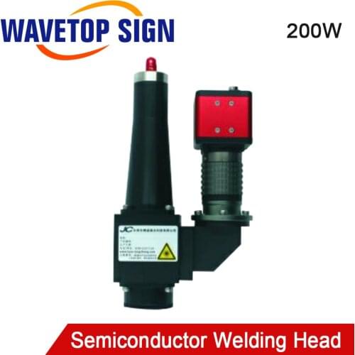 WaveTopSign 1064nm 200w Semiconductor Welding Head with SM 905 Connector Lens for Fiber Laser Welding Machine