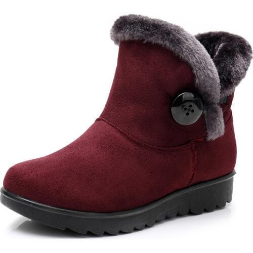 Snow Boots Women Winter shoes women Sneakers for mother warm shoes plus size st480