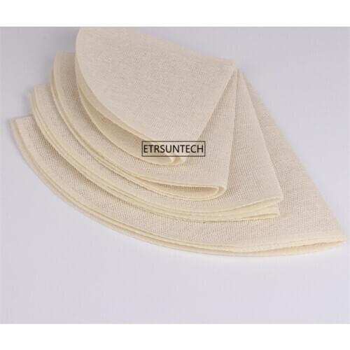 100Set Cotton Steamer Cloth Non-stick Steamed Dumpling Cloth Breathable Steaming Buns Rice Steamer Cloth Kitchen Accessories
