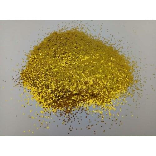 500 gdecoraciones para uñas con forma hexagonal mezclada con láser, lentejuelas gruesas brillantes para manicura y Arte para uña