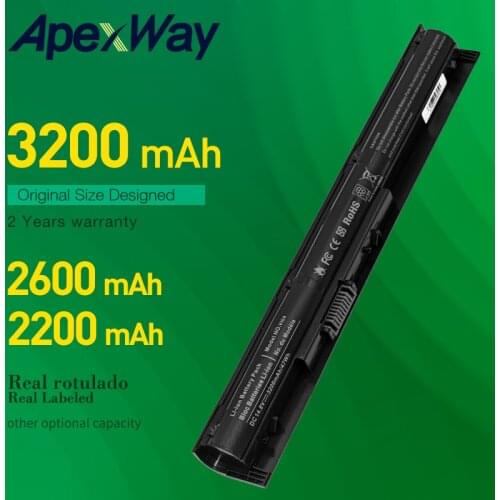 ApexWay 14.8v 4 cells VI04 VIO4 Laptop Battery for HP ProBook 440/450 G2 Series 756745-001 756744-001 756478-421 756743-001