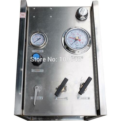 Free shipping Wellness Model:WS-AHD16 5---12Mpa Output portable pneumatic driven oil pump station