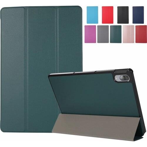 Case for Lenovo Tab P11 TB-J606F Case Tri-fold Stand Magnetic Smart Tablet Cover Funda for Lenovo Tab P11 Pro TB-J706F 2020