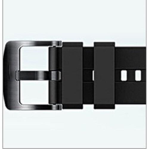 12-30mm Black Rubber Replacement Watch Strap Band Keeper Loop Security Silicone Holder Retainer Ring For Watch Wristband