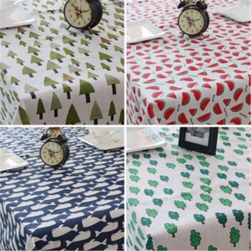 Decorative Table Cloth Cotton Linen Tablecloth Rectangular Dining CoffeeTable Cover Obrus Tafelkleed Mantel Mesa