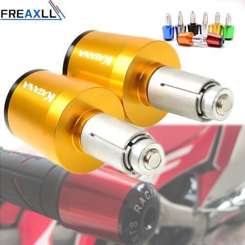 For SUZUKI SV 650 SV 650S SV650 SV650S KATANA 1999-2009 Plugs Motorcycle 7/8''22mm Handlebar Moto Handle Bar Grips Cap Ends