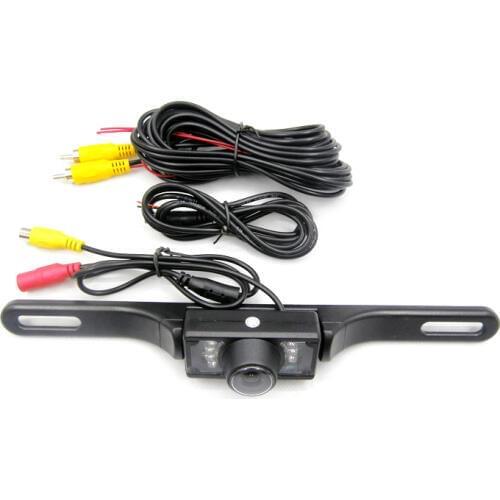 For universal Car Reverse Backup Parking Camera connect with Car Monitor 170 Degrees HD CCD Wire camera