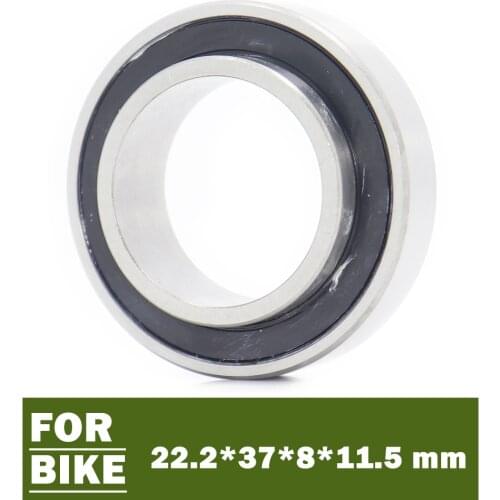 MR22237-2RS Bearing 22.2*37*8*11.5mm ( 1 PC ) 22237 Balls Bicycle Bottom Bracket Repair Parts MR22237 2RS Ball Bearings
