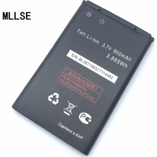 MLLSE 900mAh Battery For DEXP Larus S1 C2 V1 Mobile Phone