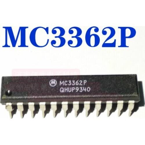 Xinyuan MC3362P MC3362 double frequency FM receiver chip DIP-24 encapsulation can play 10pcs/lot 100%new