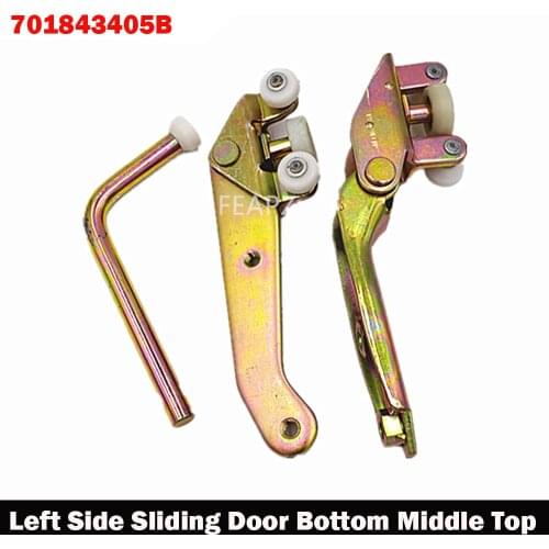 NEW FOR VW TRANSPORTER T4 left side sliding door bottom middle top roller 1990-2003 701843335A, 701843405B, 701843436