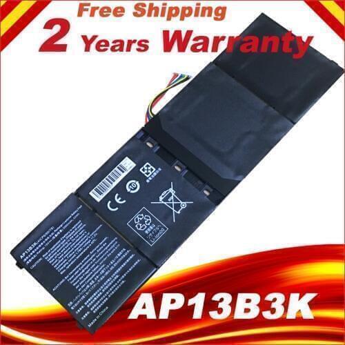 HSW Orgial Laptop Battery AP13B3K for Acer Aspire V5 R7 V5-572G V5-573G V5-472G V5-473G V5-552G M5-583P V5-572P R7-571 AP13B8K