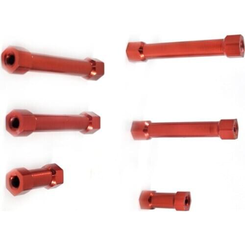10pcs Hexagonal Aluminum Column Standoff Spacer M3*15/19/20/21/23/27/29/30/32/35/37/40/42 For Quadcopter Mulitrator Frame Parts