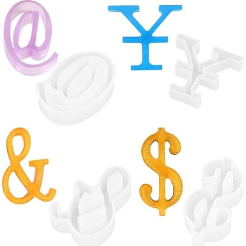 Symbol Silicone Mold Epoxy Resin Candle Molds Diy Casting Pendants Earring Jewelry Findings Tools Handmade Craft Making