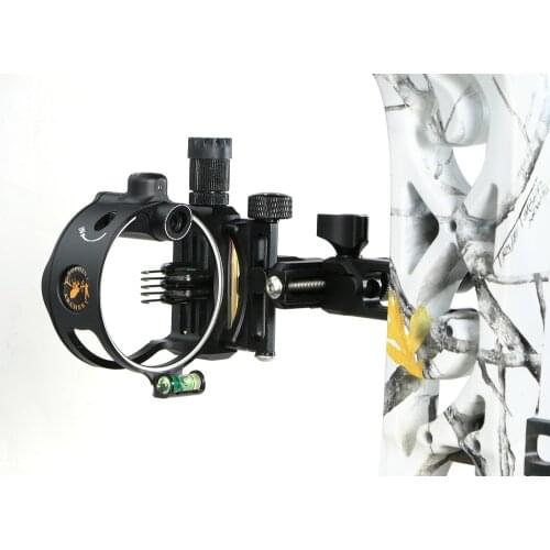 Toppoint 5 pin DB9150 Bow sights,DB Series Retina Micro adjust Sight Light for Compound Bow Archery Hunting