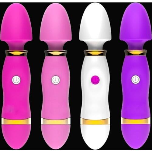12 Frequency Masturbator Mini Bullet Vibrator Massage Clitoris G Spot Stimulator AV Stick Anal Butt Plug Dildo Adult Sex Toy