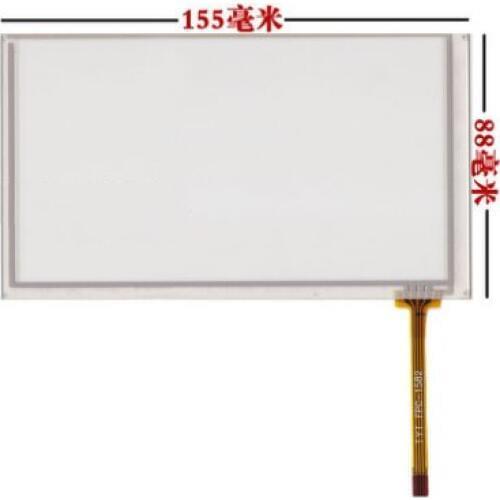 155*88 mm Touch screen digitizer For HSD062IDW1 new 6.2 inch car-DVD touch screen free shipping